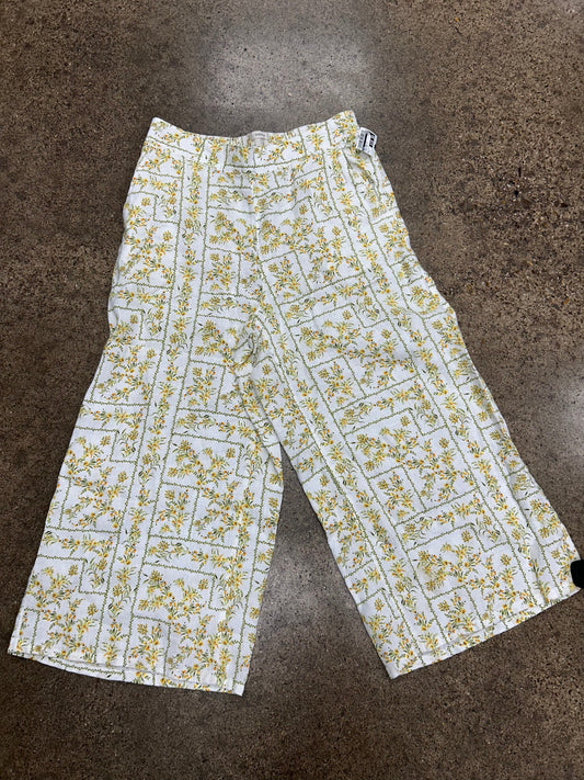 Pants Wide Leg By Joie In Floral Print, Size:L