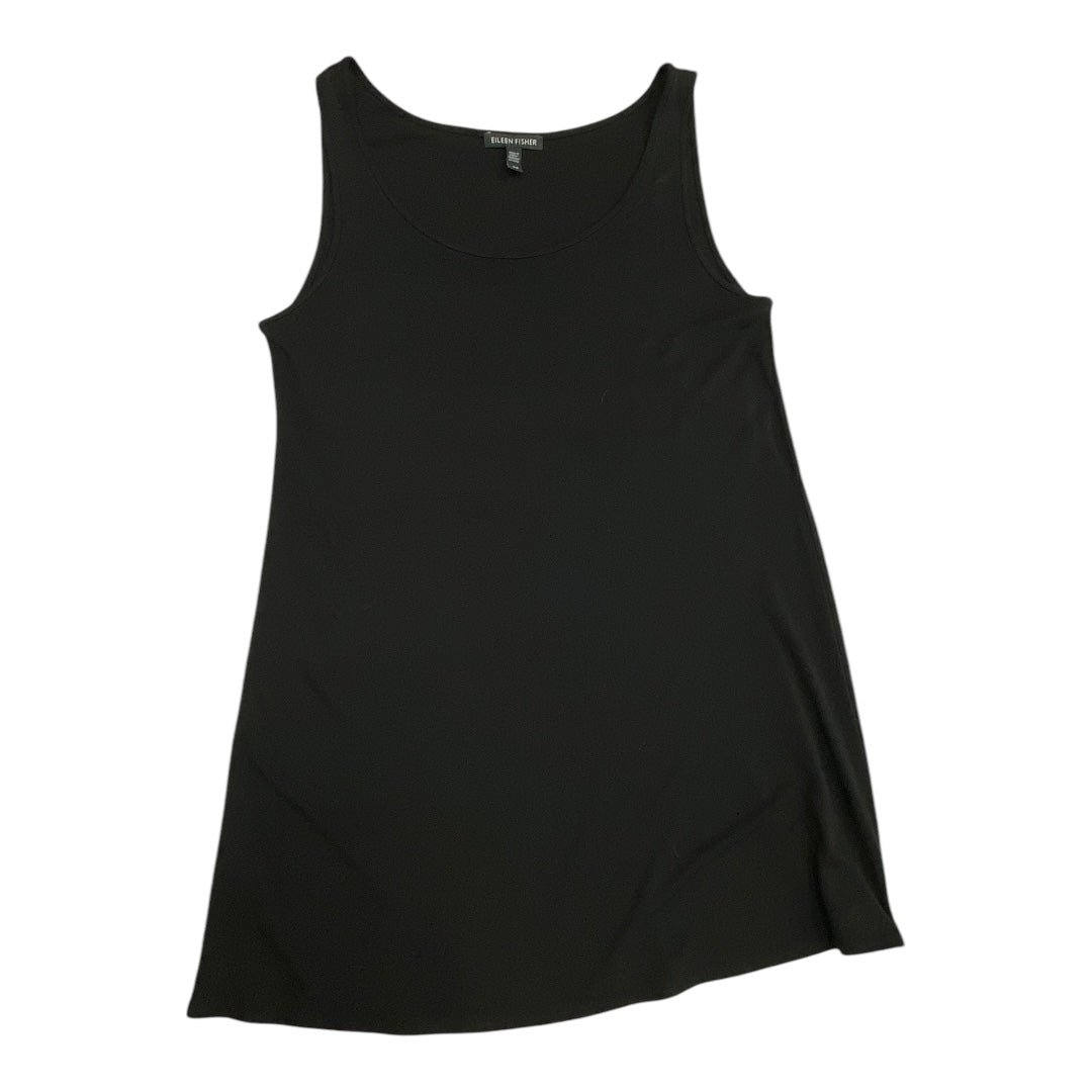 Top Sleeveless Designer By Eileen Fisher In Black, Size:S