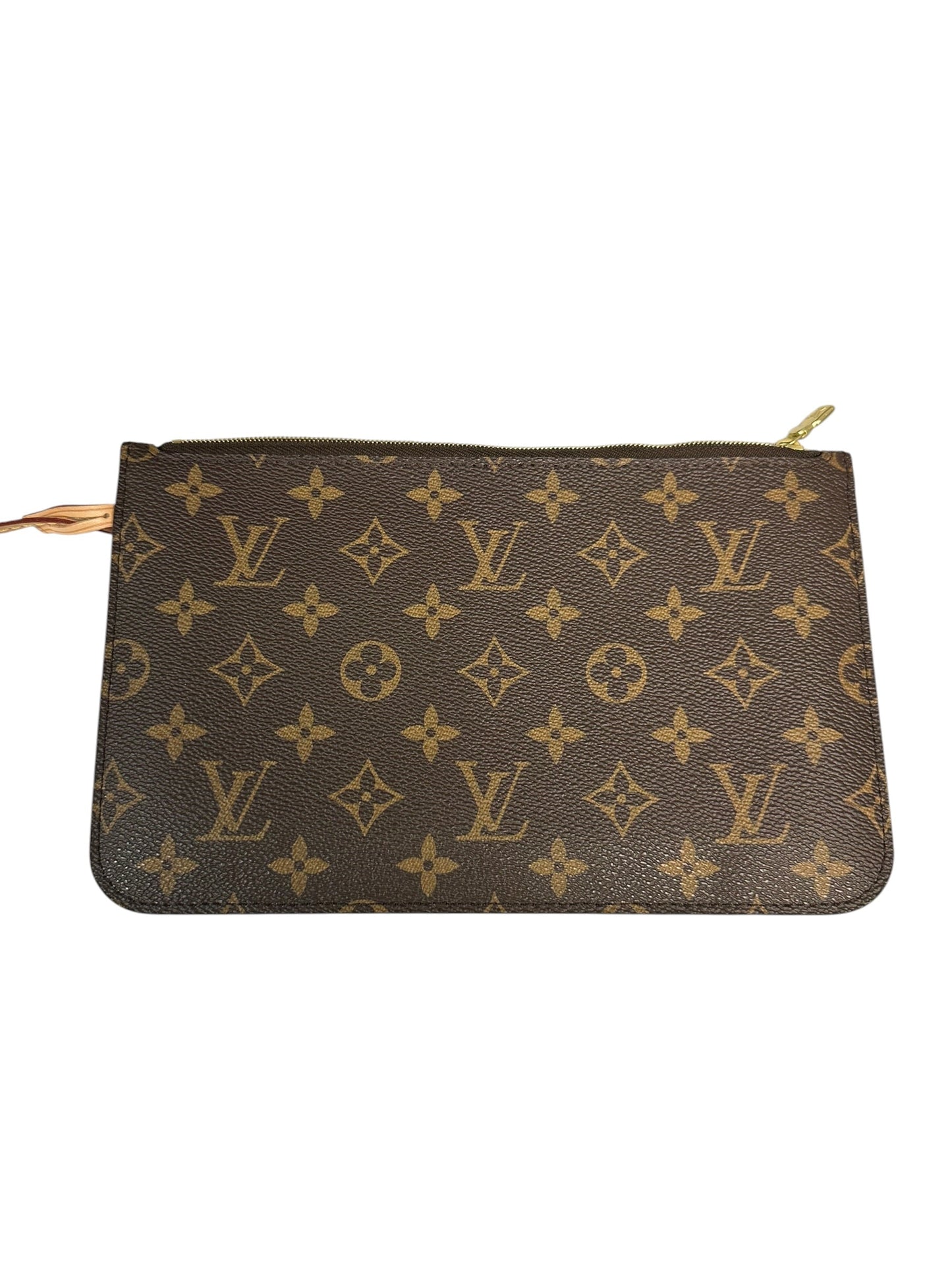 Tote Luxury Designer By Louis Vuitton In Brown & Tan, Size:Large