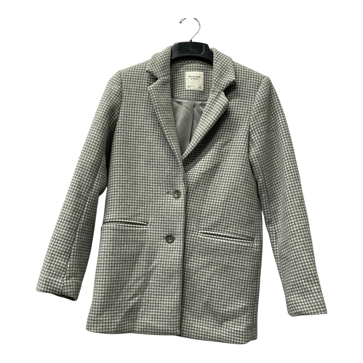Blazer By Abercrombie And Fitch In Grey, Size:Xs