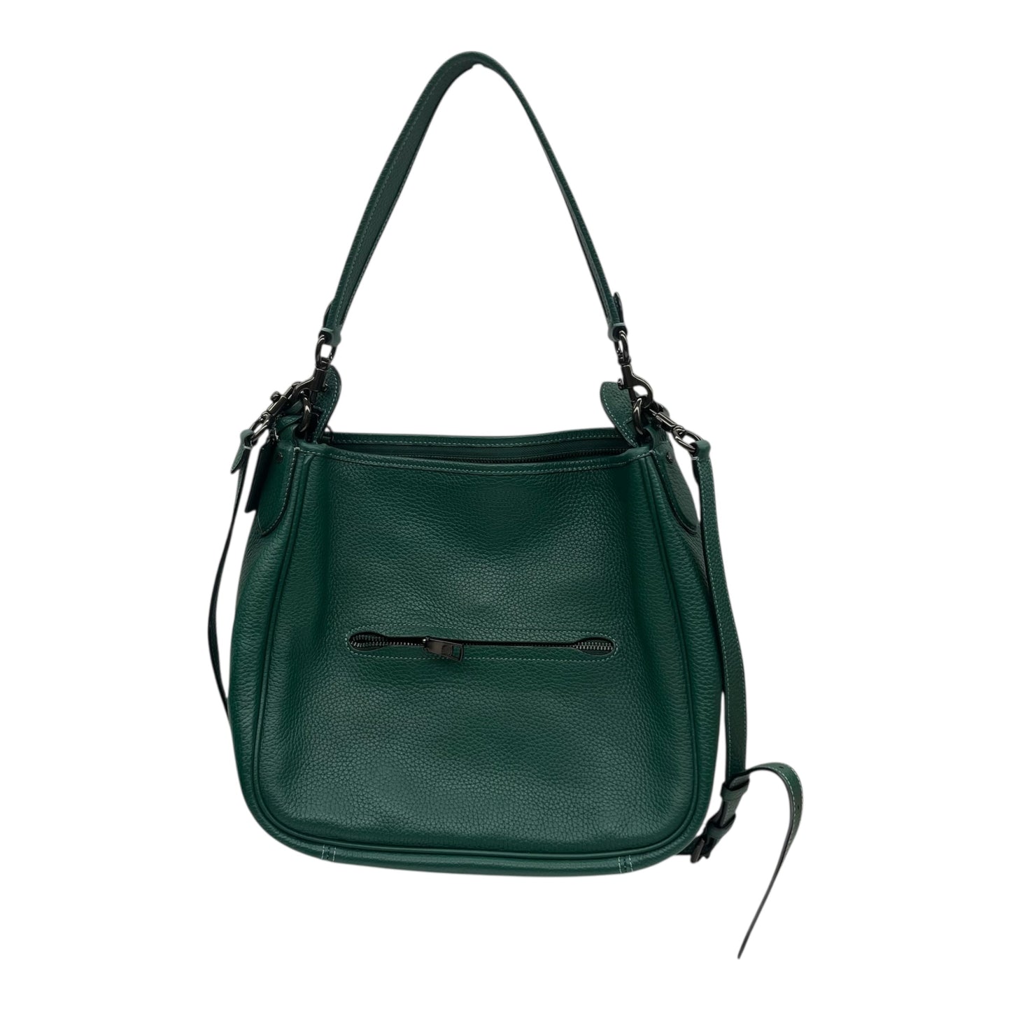 Handbag Designer By Coach In Green, Size:Medium