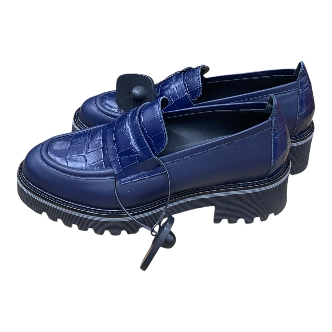 Shoes Heels Block By Cmb In Navy, Size:7.5