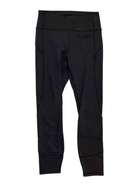 Athletic Leggings By Lululemon In Black, Size:M