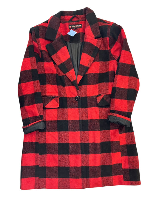 Coat Parka By Clothes Mentor In Black & Red, Size:Xl