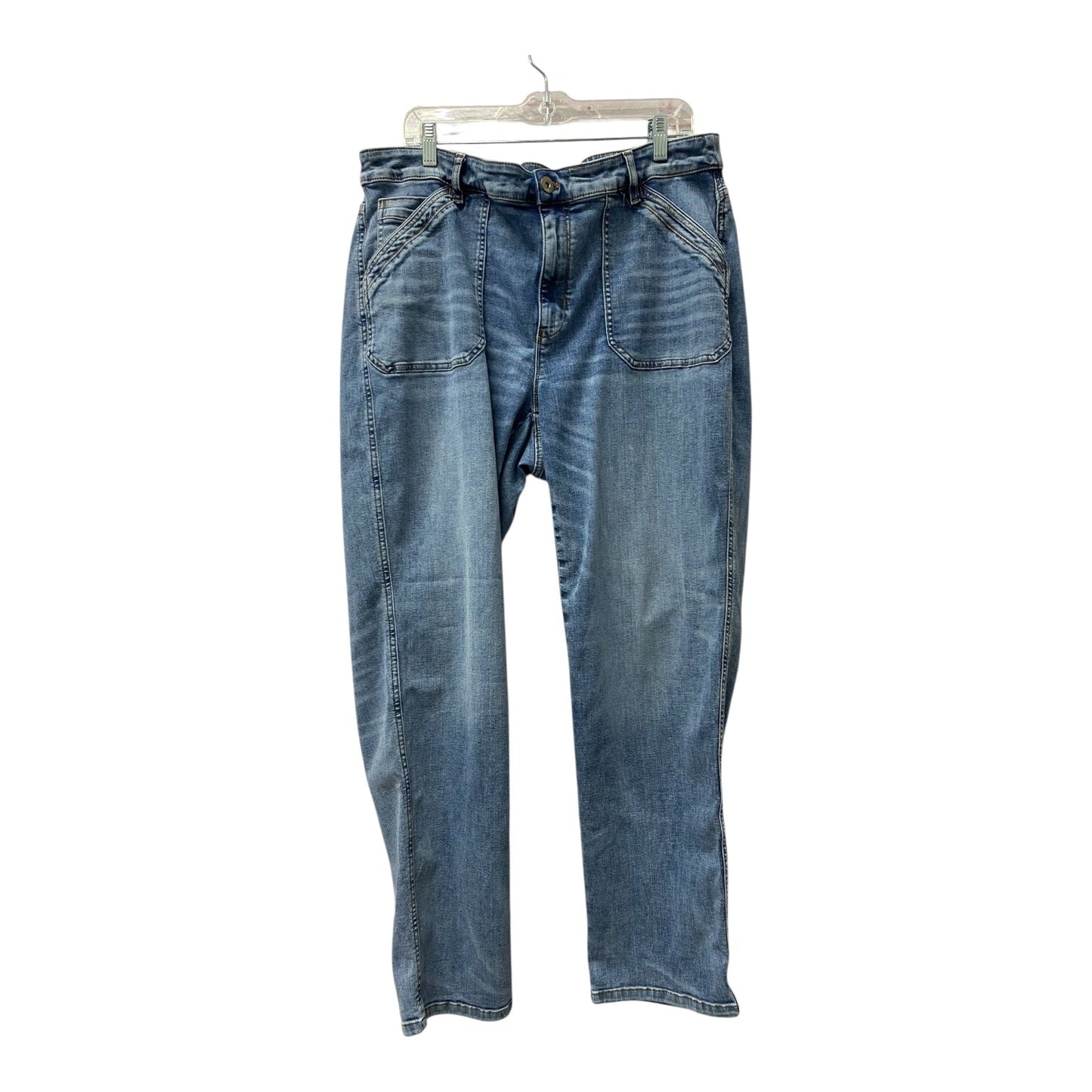 Jeans Straight By J. Jill In Blue, Size:20