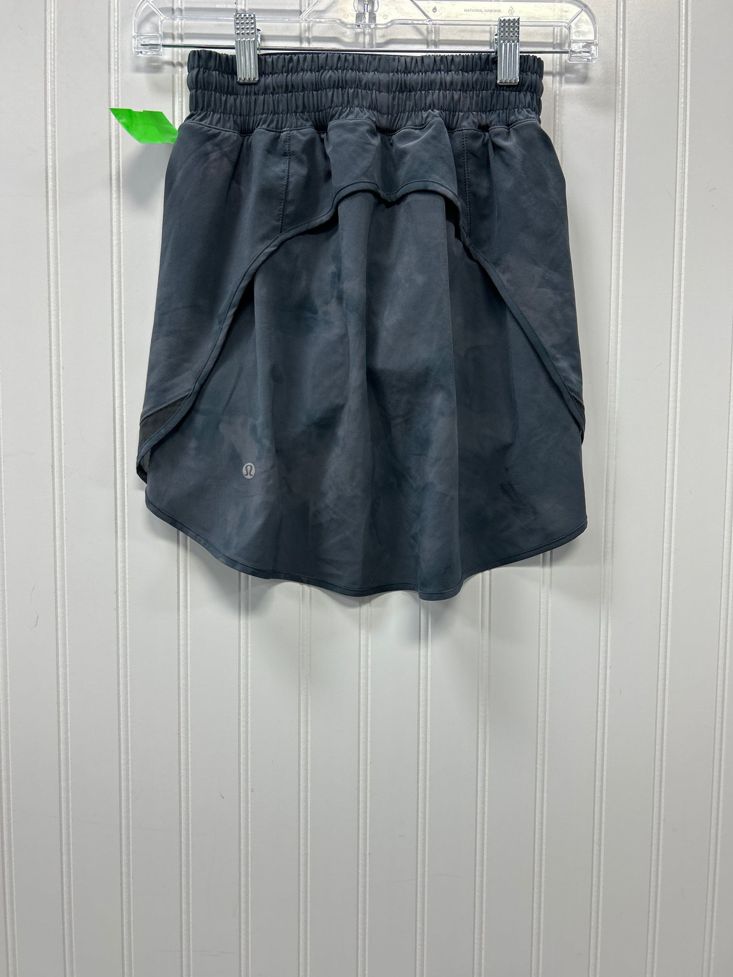 Athletic Skort By Lululemon In Grey, Size:2