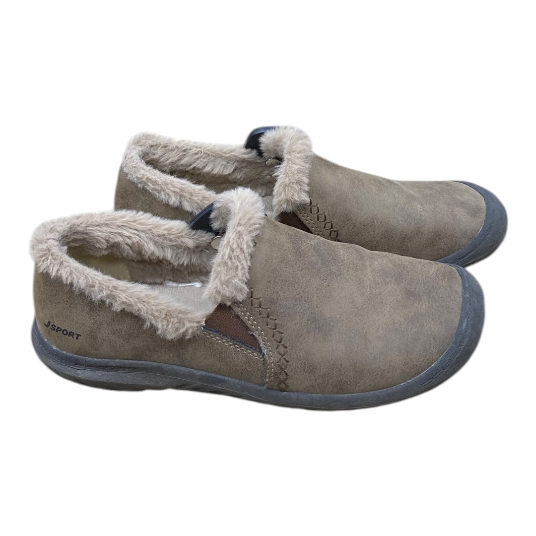 Shoes Flats By Cmc In Brown, Size:7.5