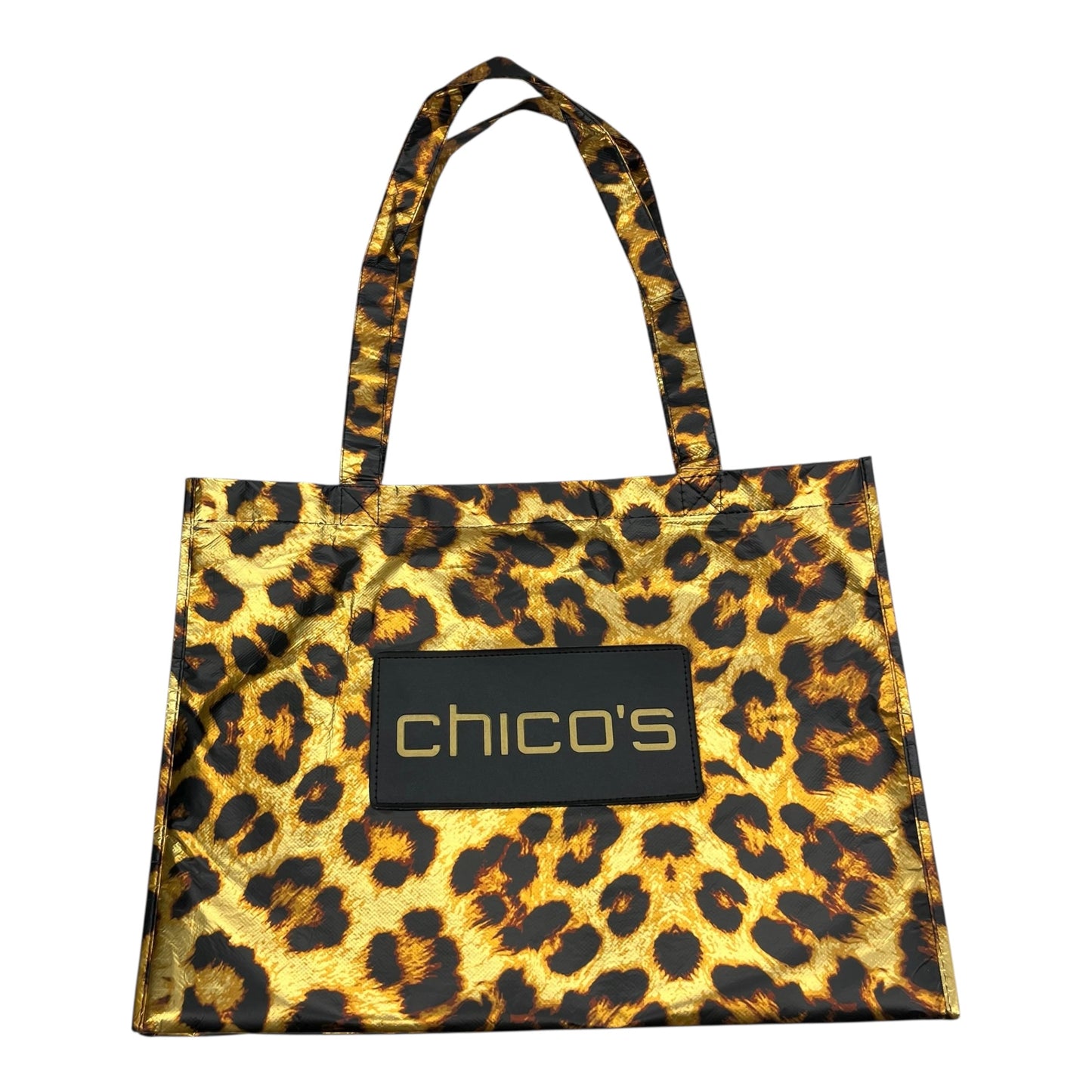 Tote By Chicos In Animal Print, Size:Medium