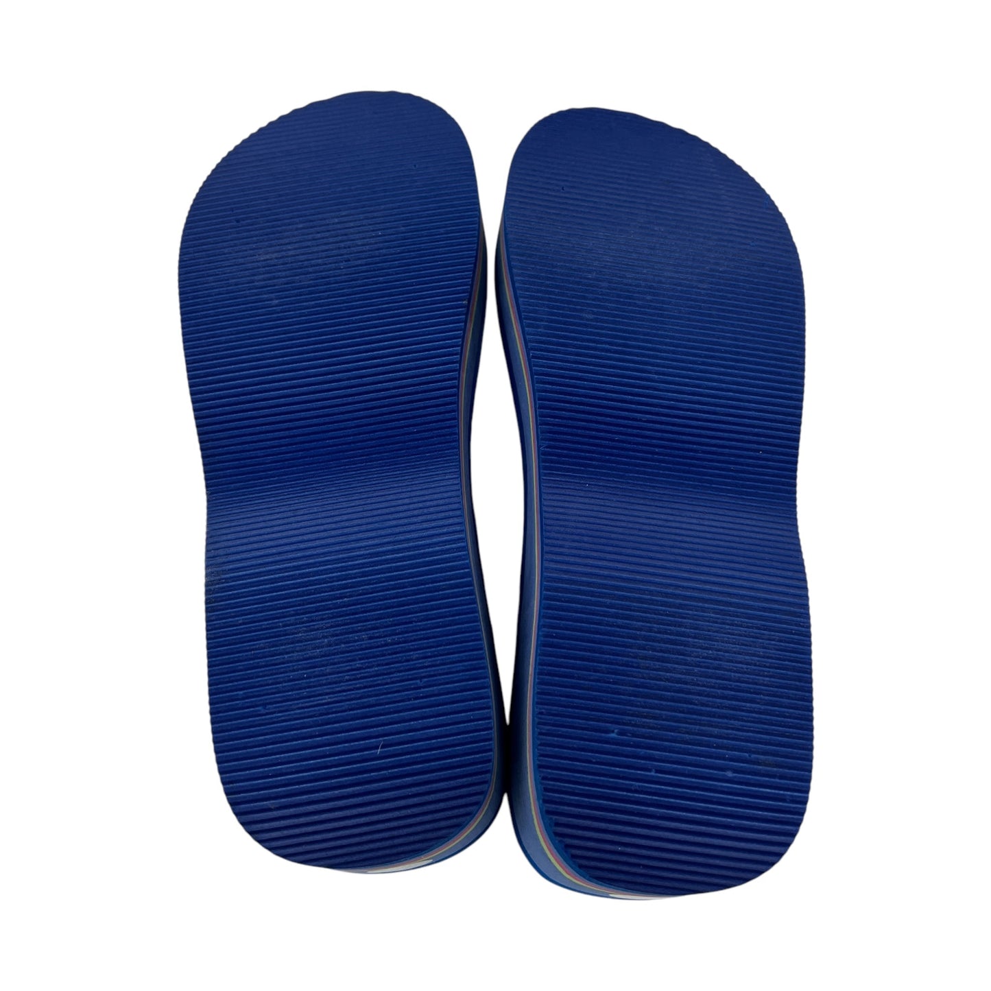 SANDALS FLIP FLOPS by CHARLOTTE In BLUE, Size: 8