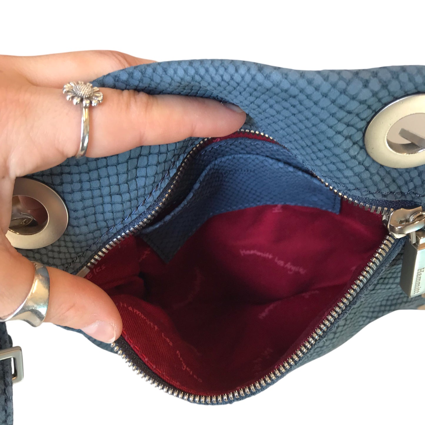 Crossbody By Hammitt In Blue, Size:Small