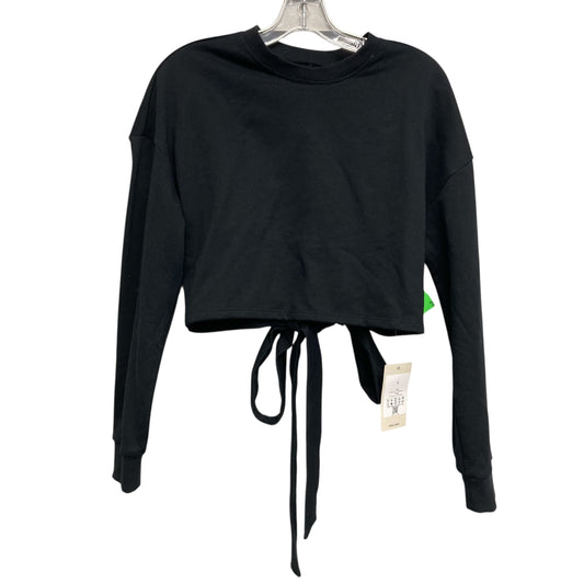 Athletic Sweatshirt Crewneck By Halara In Black, Size:S