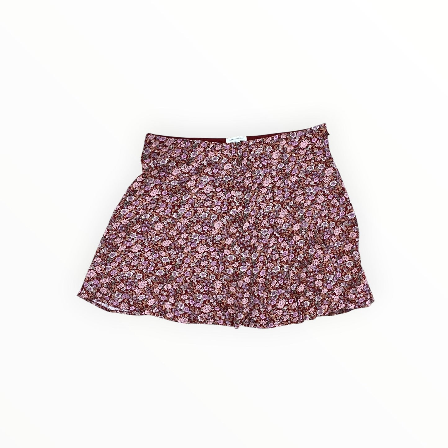 Skirt Mini & Short By American Eagle In Red, Size:L