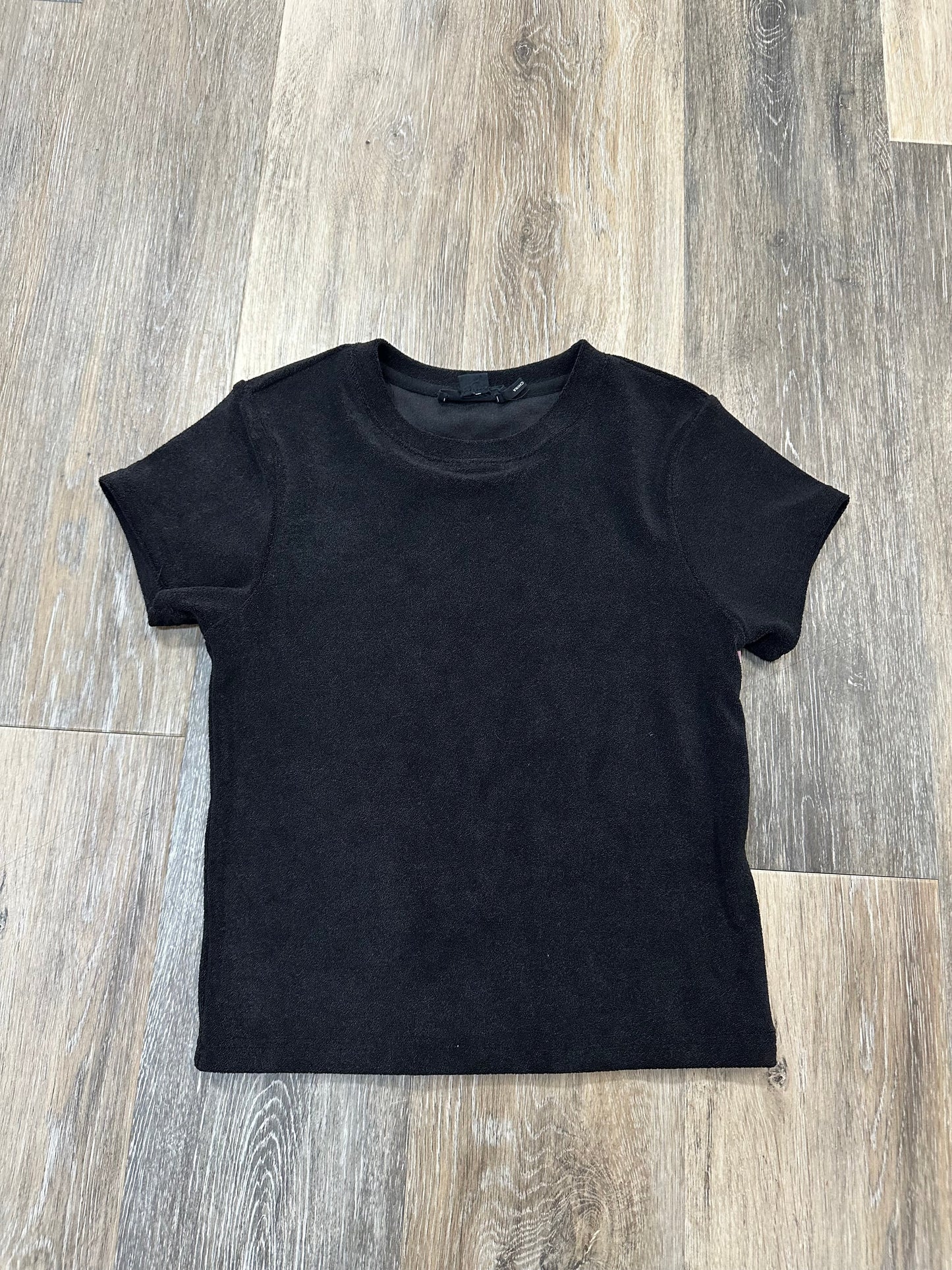 Top Short Sleeve By Good American In Black, Size: S