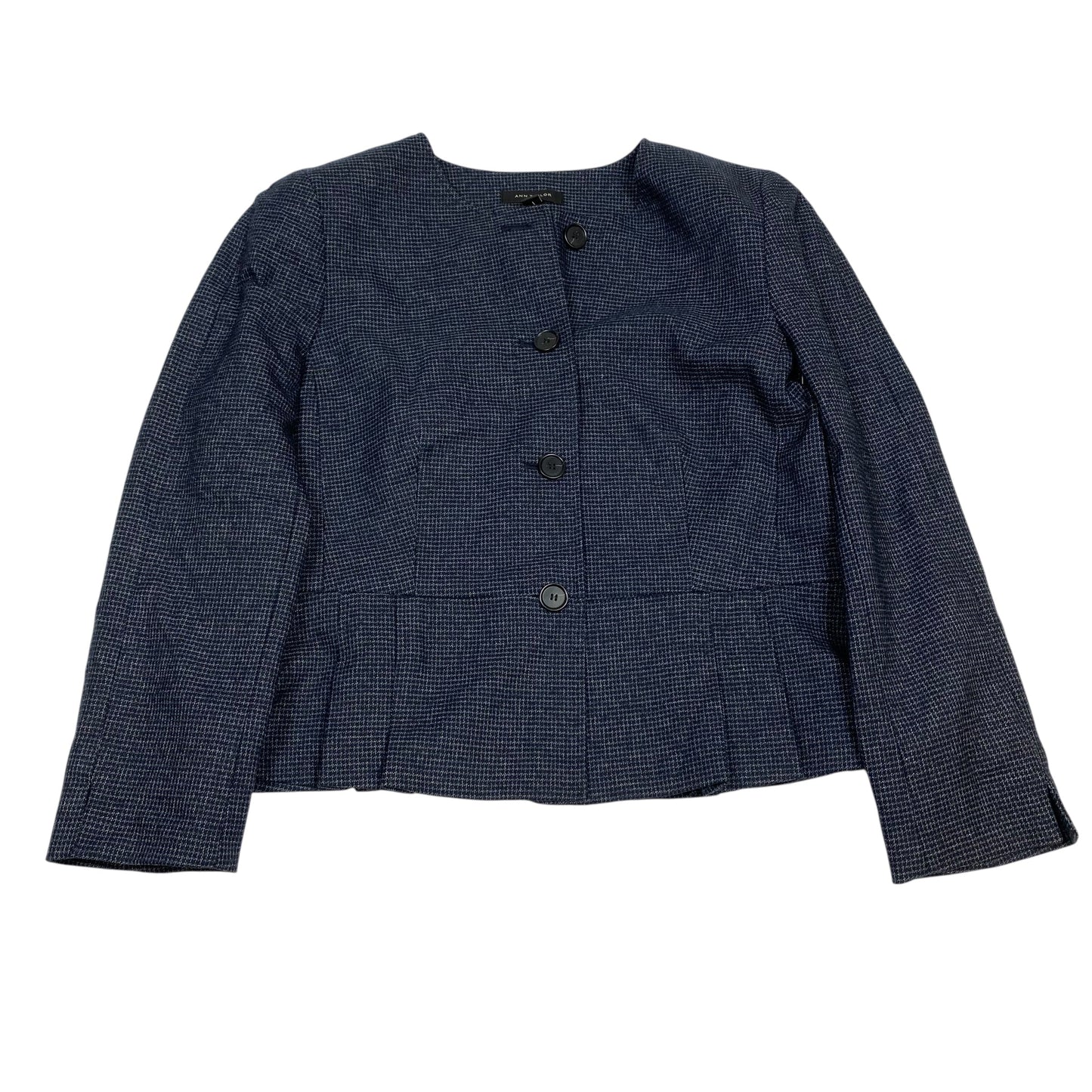 Blazer By Ann Taylor In Navy, Size:L