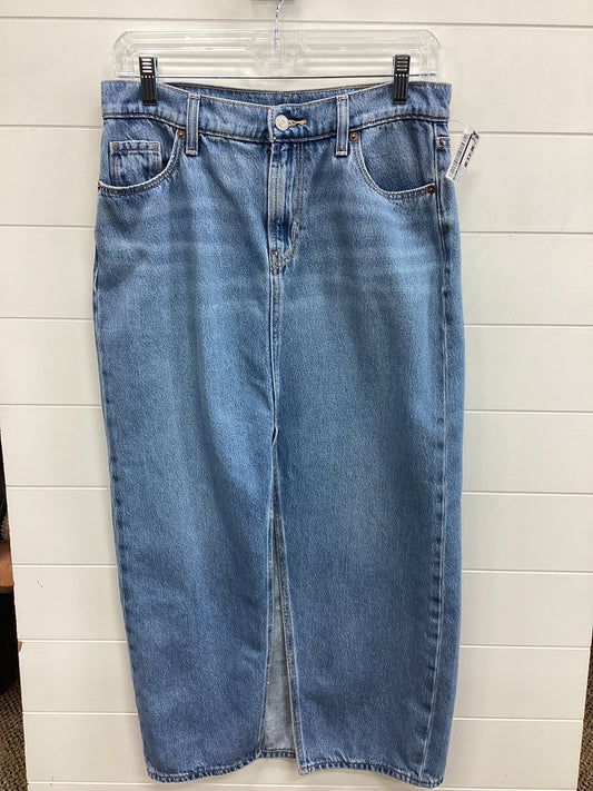 Skirt Maxi By Old Navy In Blue Denim, Size:2