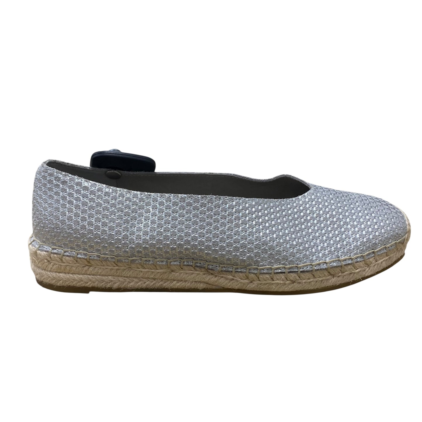 Shoes Designer By Eileen Fisher In Silver & Tan, Size:9