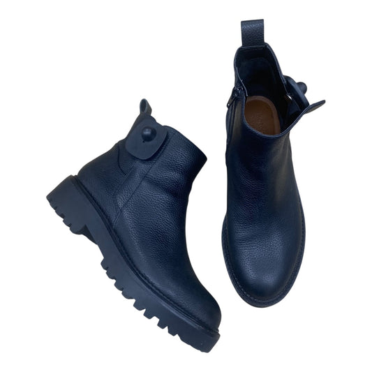 Boots Ankle Flats By Nordstrom In Black, Size:6