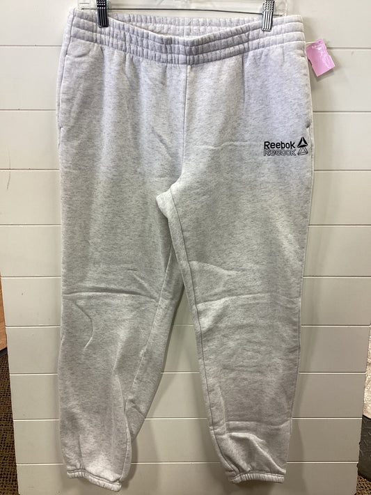 Athletic Pants By Reebok In Grey, Size:L