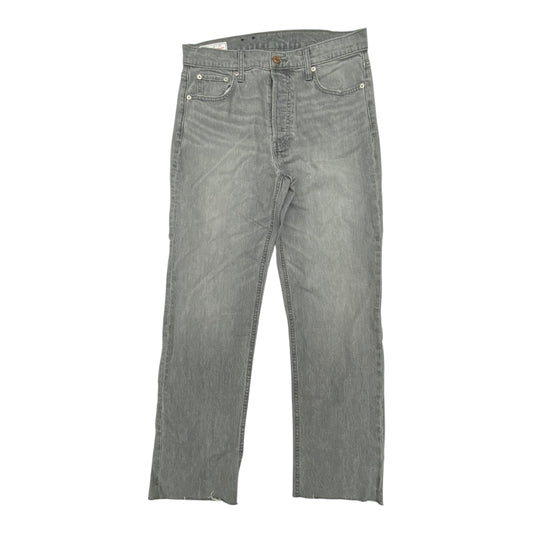 Jeans Straight By Gap In Grey Denim, Size:10