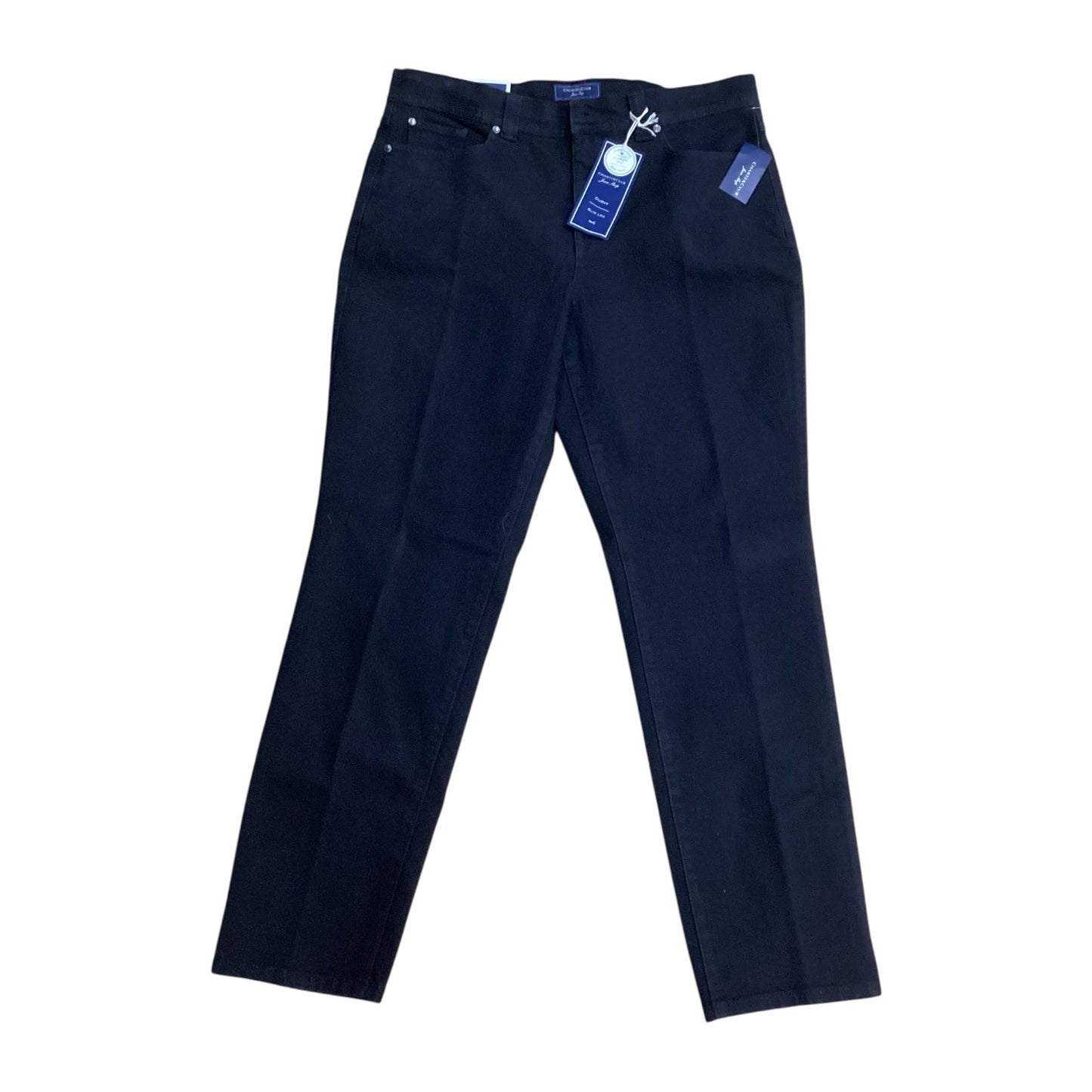 Jeans Skinny By Charter Club In Black, Size:14