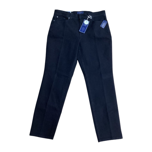 Jeans Skinny By Charter Club In Black, Size:14