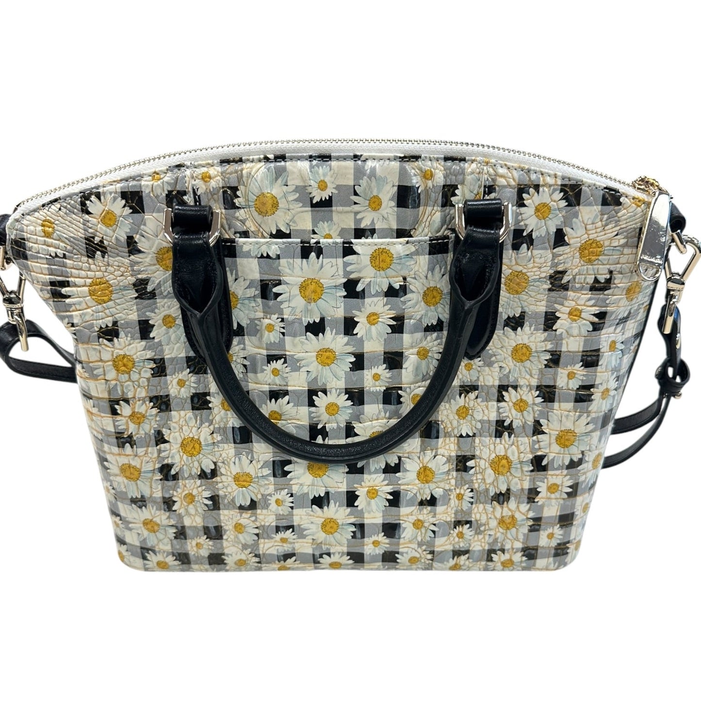 Handbag Designer By Brahmin In Floral Print, Size:Large