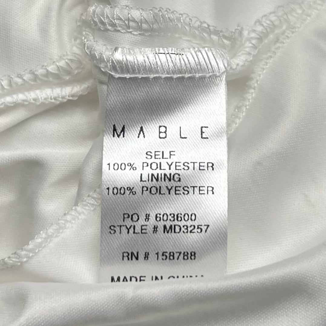 Dress Party Short By Mable In White, Size: S