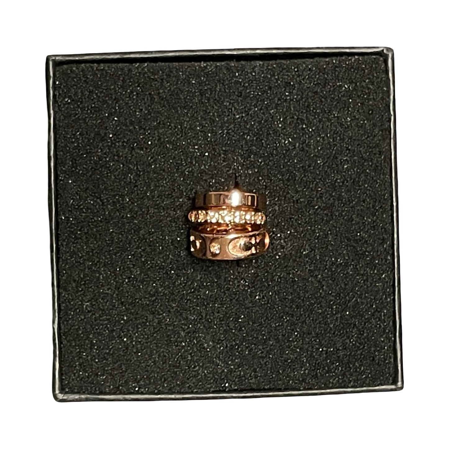 Necklace Designer By Coach In Rose Gold