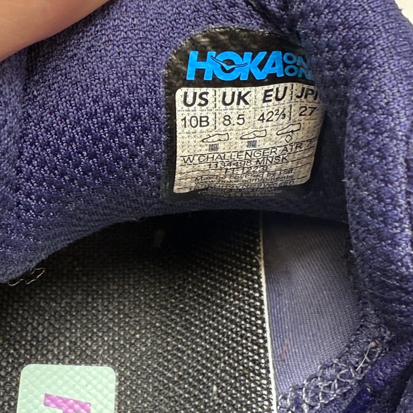 Challenger ATR 7 Running Shoes By Hoka In Purple, Size: 10