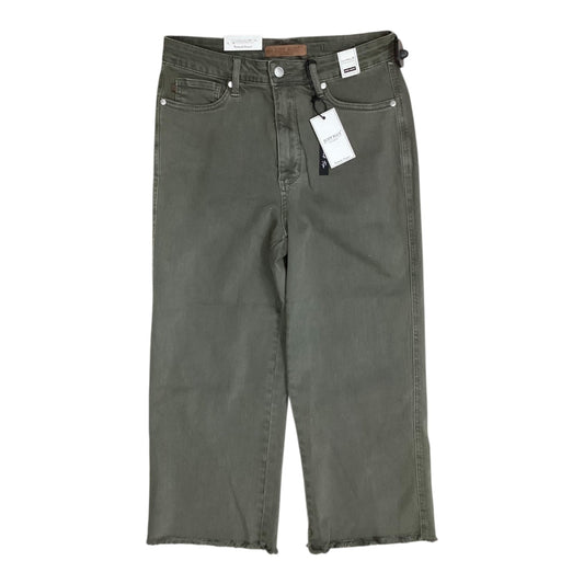 Jeans Wide Leg By Judy Blue In Green, Size:8