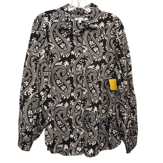 Top Ls By Chicos In Black & White, Size:L