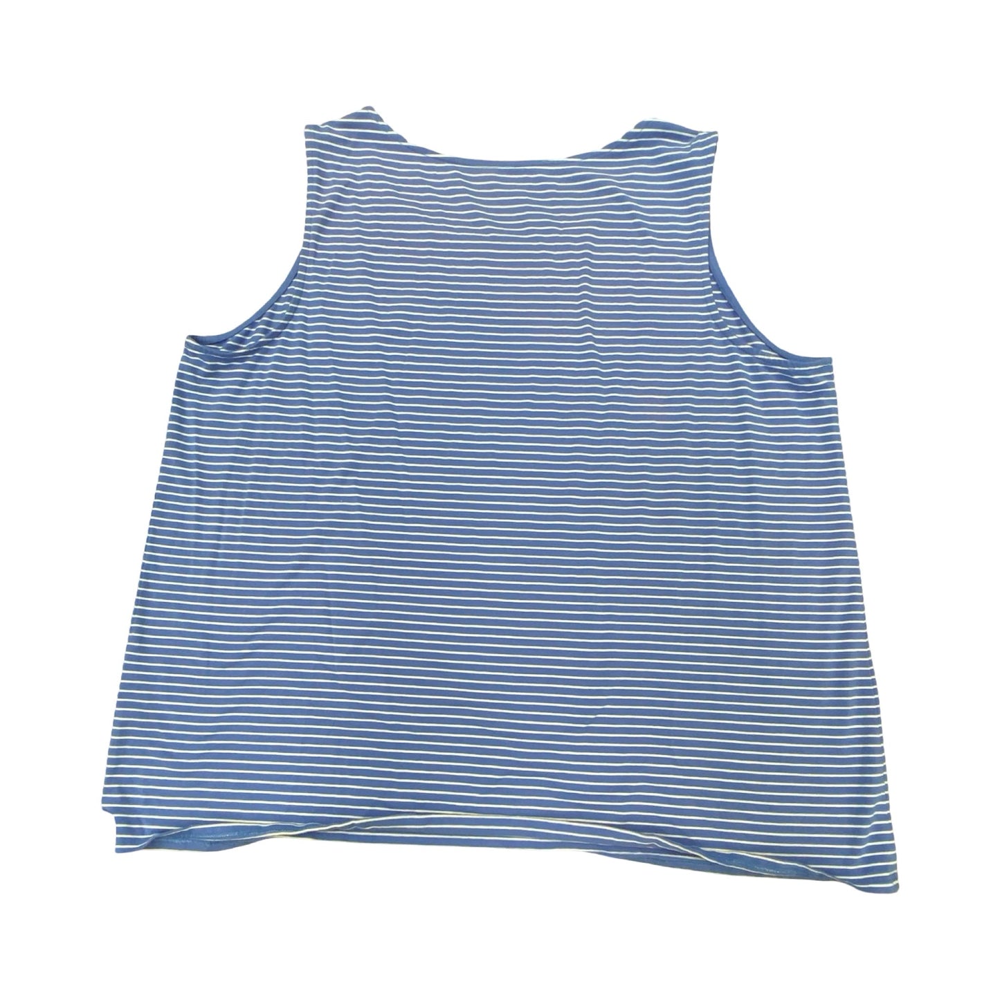 Top Sleeveless By J. Jill In Striped Pattern, Size:2X