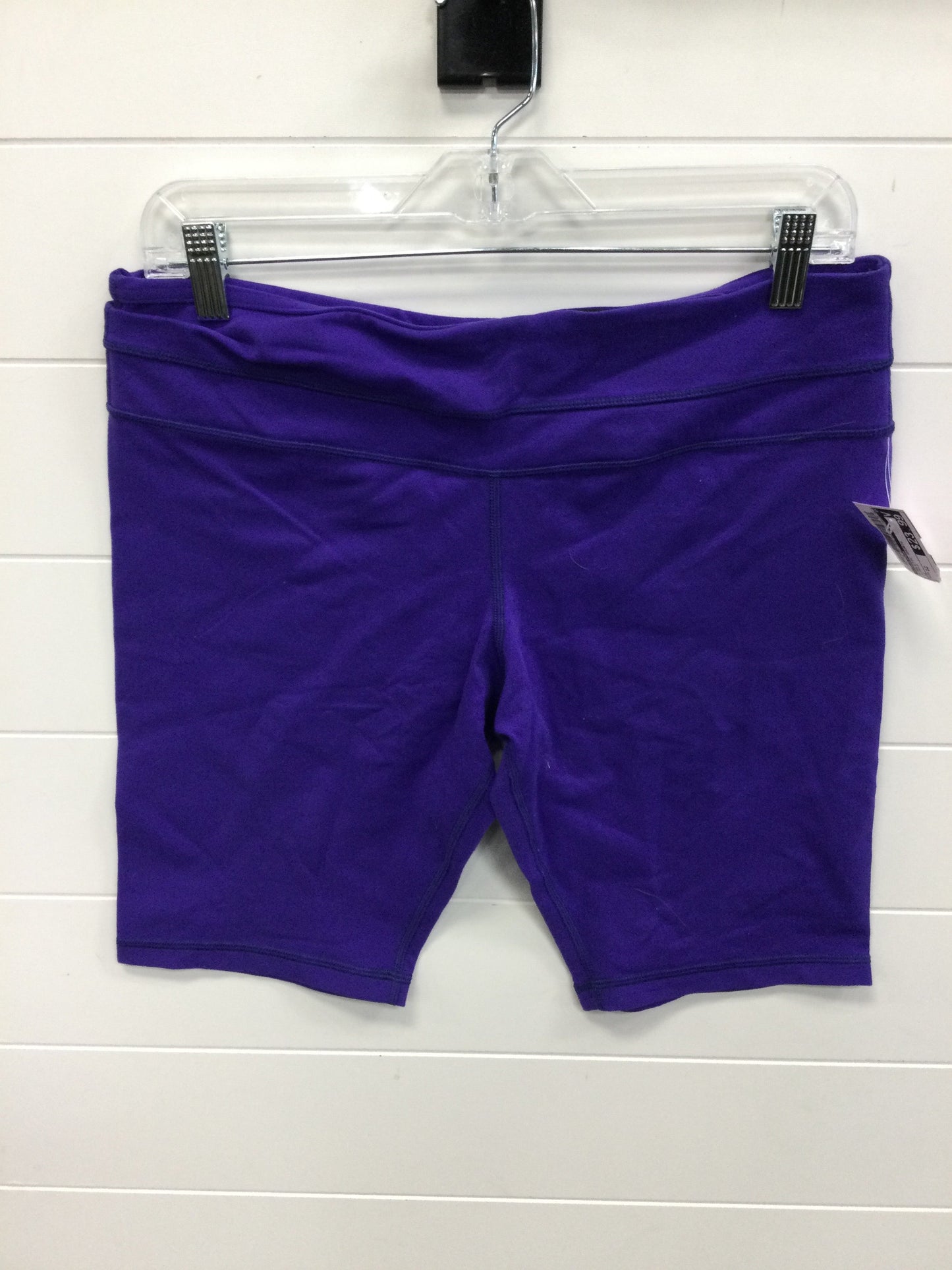 Athletic Shorts By Lululemon In Purple, Size:12