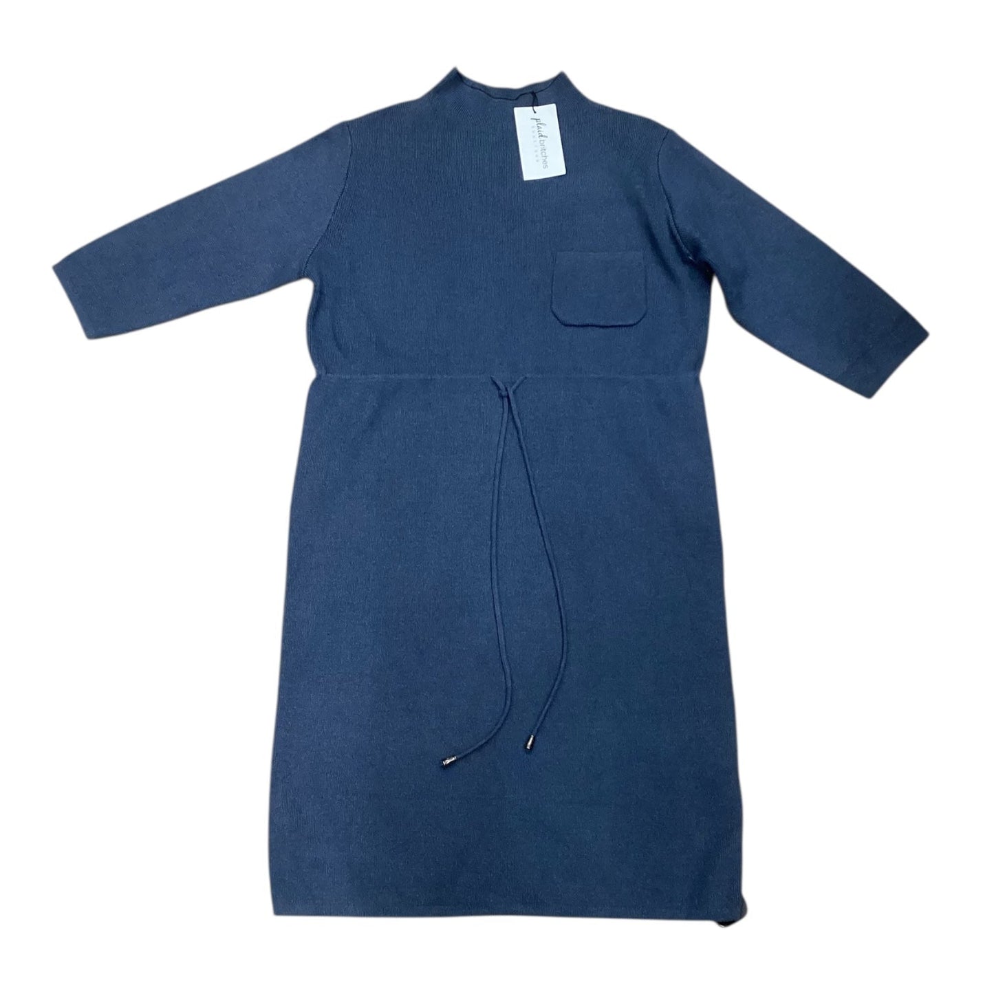 Dress Casual Midi By Pol In Blue, Size:S
