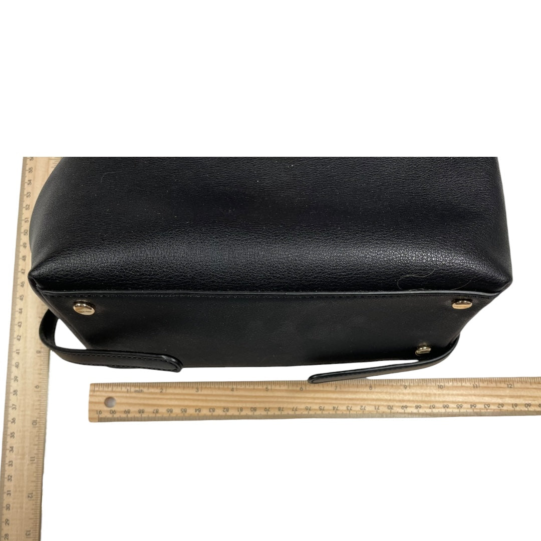 Backpack Leather By Calvin Klein In Black, Size:Medium