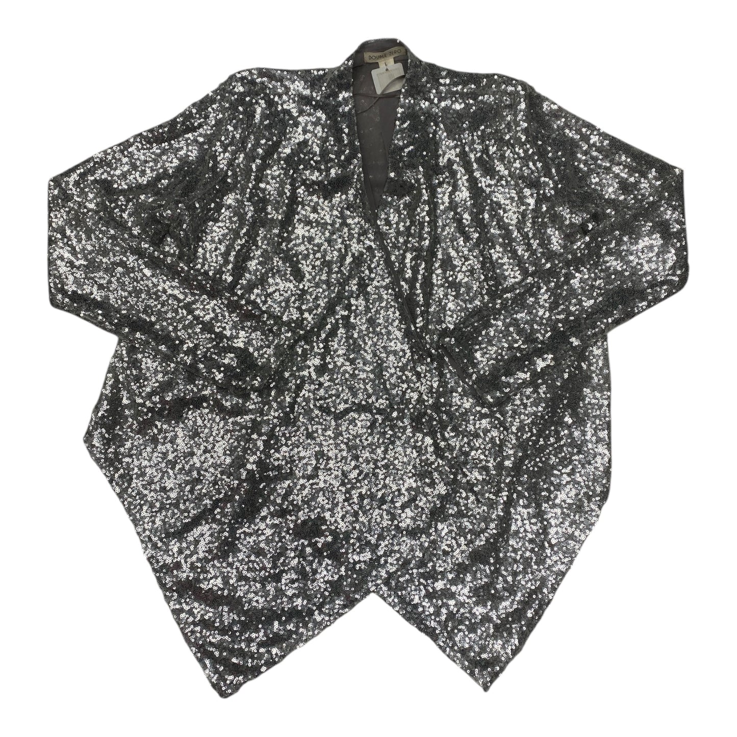 Blazer By Double Zero In Silver, Size:L