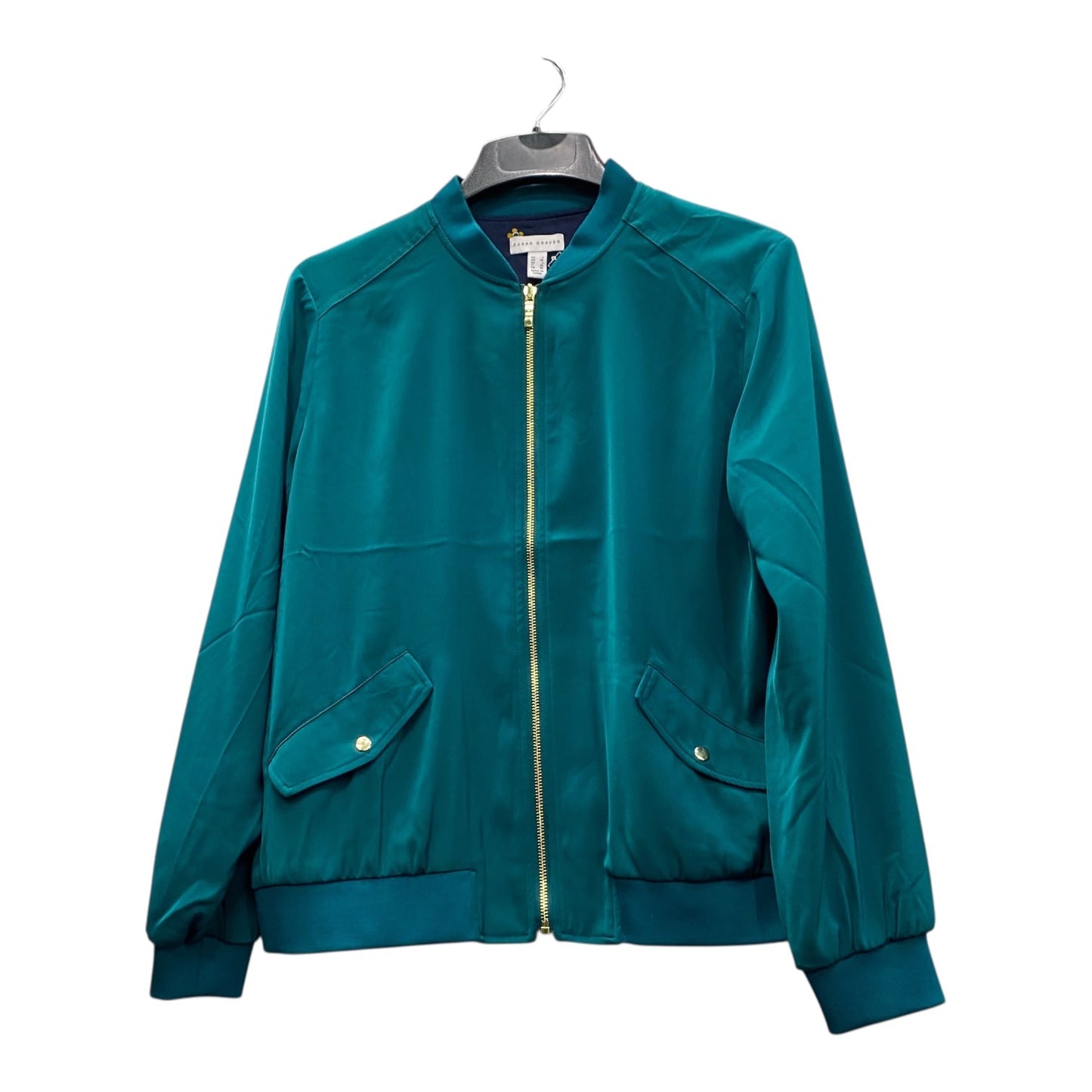 Jacket Other By Susan Graver In Green, Size:L