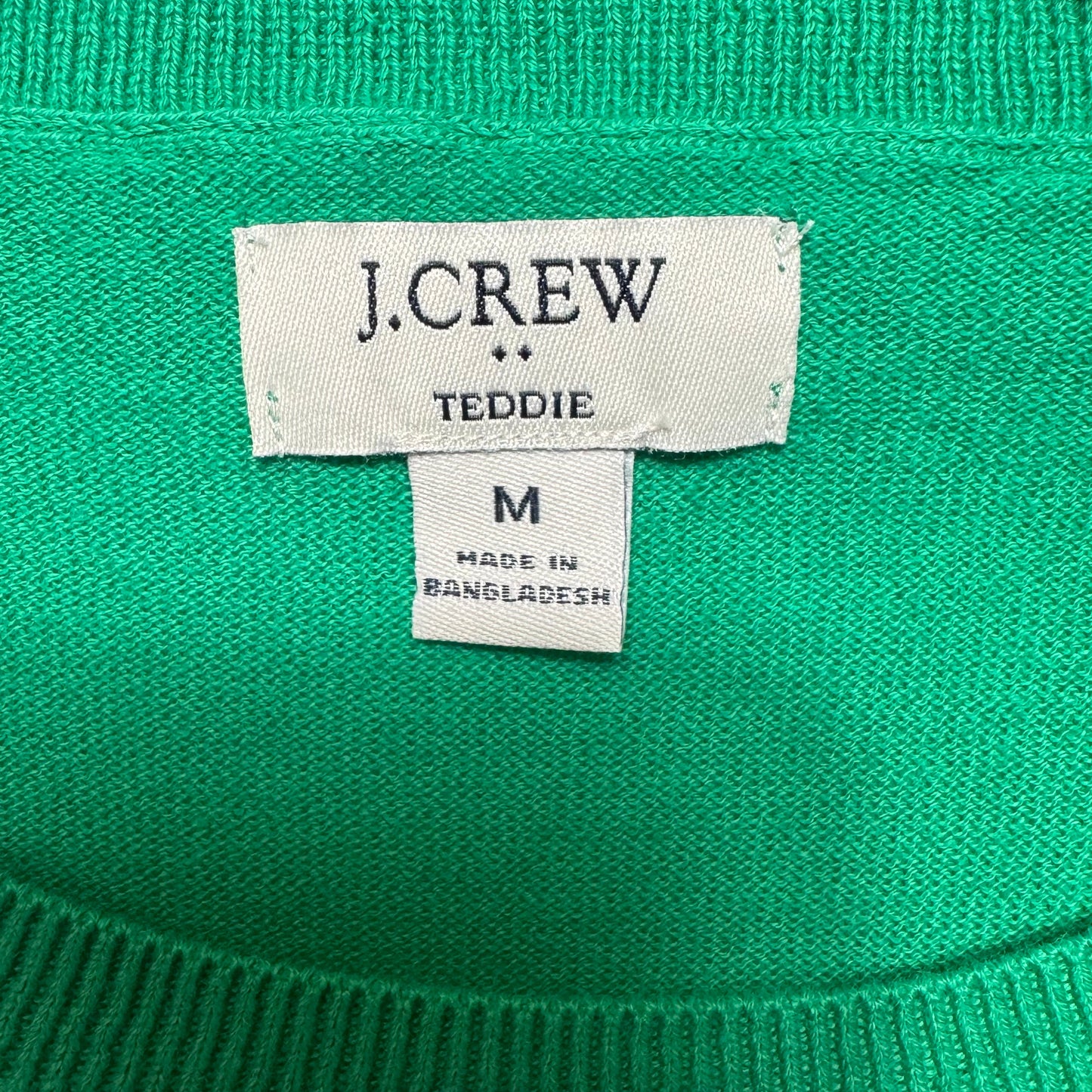 Teddie Sweater By J. Crew In Green, Size: M