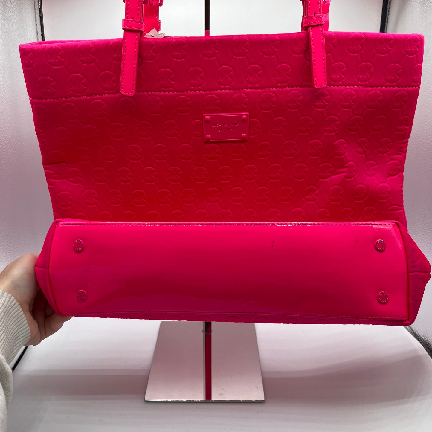 HANDBAG DESIGNER by MICHAEL KORS In PINK, Size: LARGE