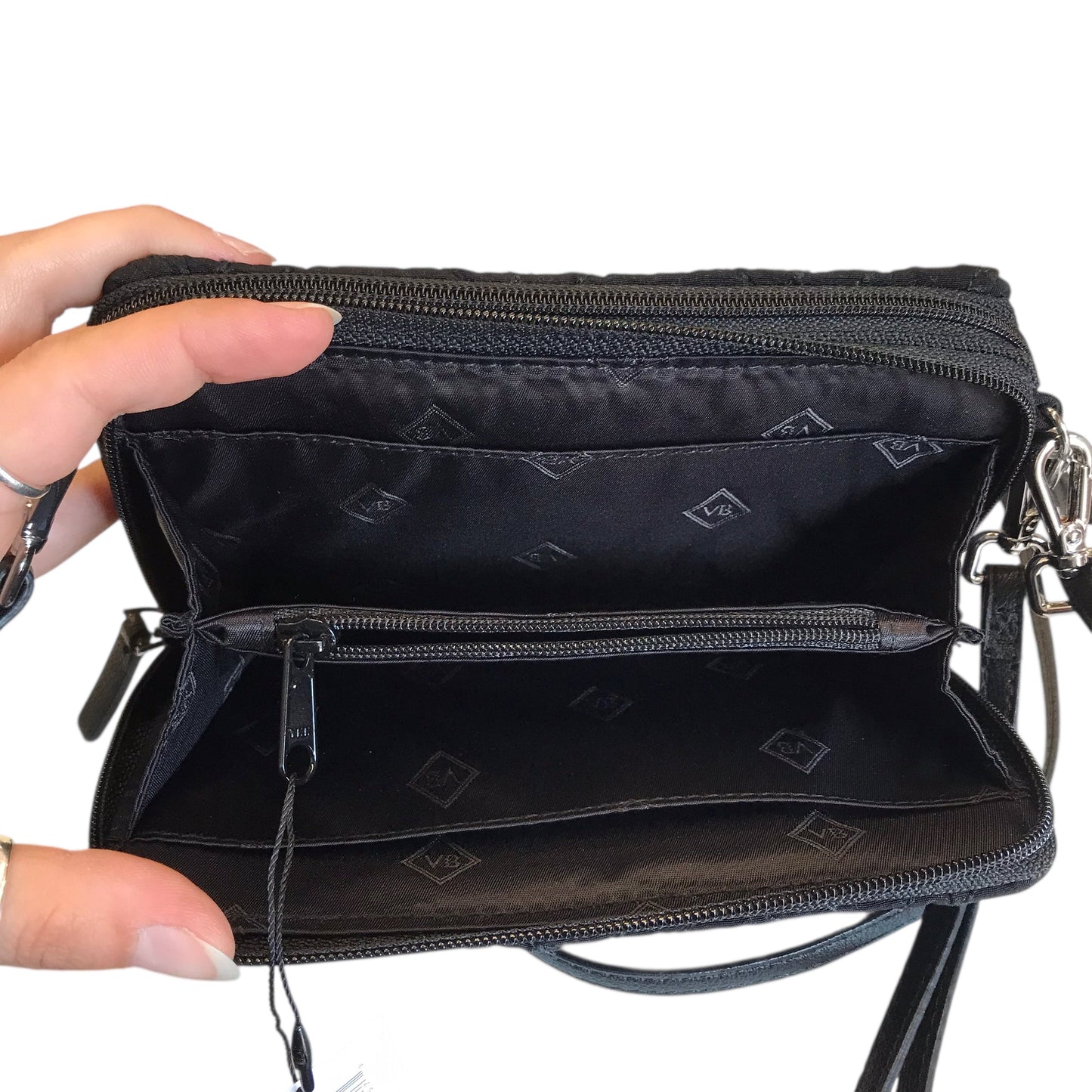 Crossbody By Vera Bradley In Black, Size:Medium