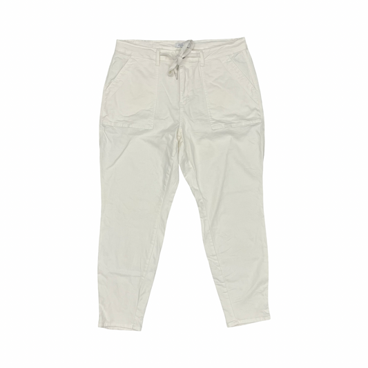 Jeans Skinny By Judy Blue In Cream Denim, Size:20