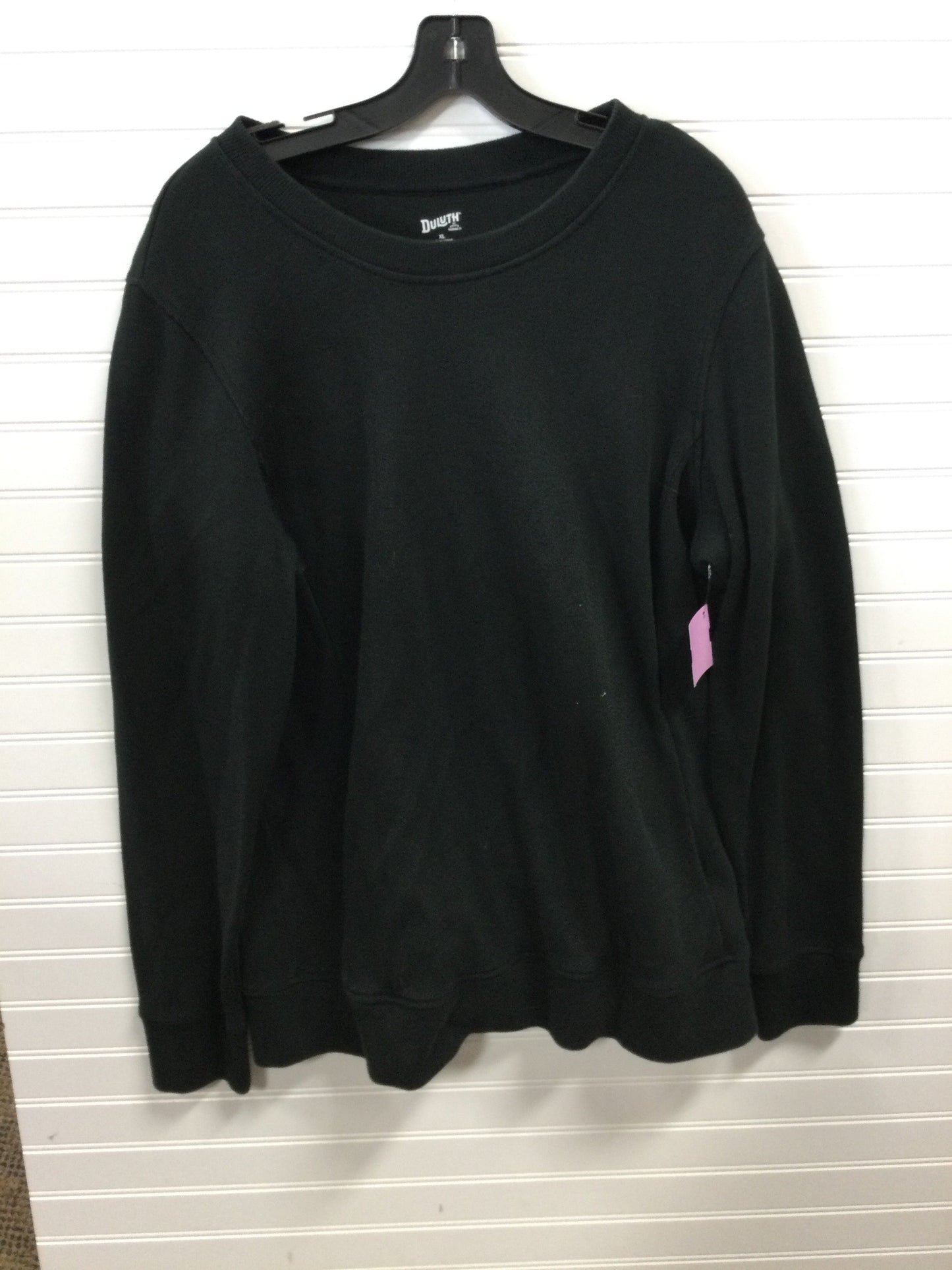 Sweatshirt Crewneck By Duluth Trading In Black, Size:Xl
