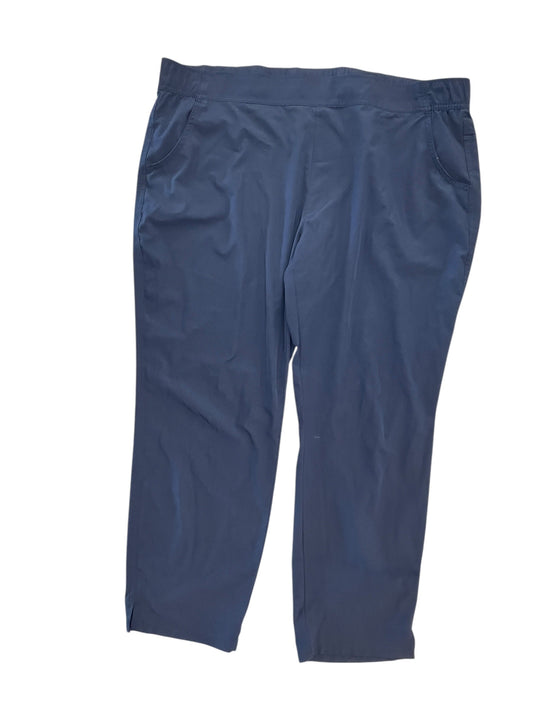 Athletic Pants By Eddie Bauer In Navy, Size:Xxl