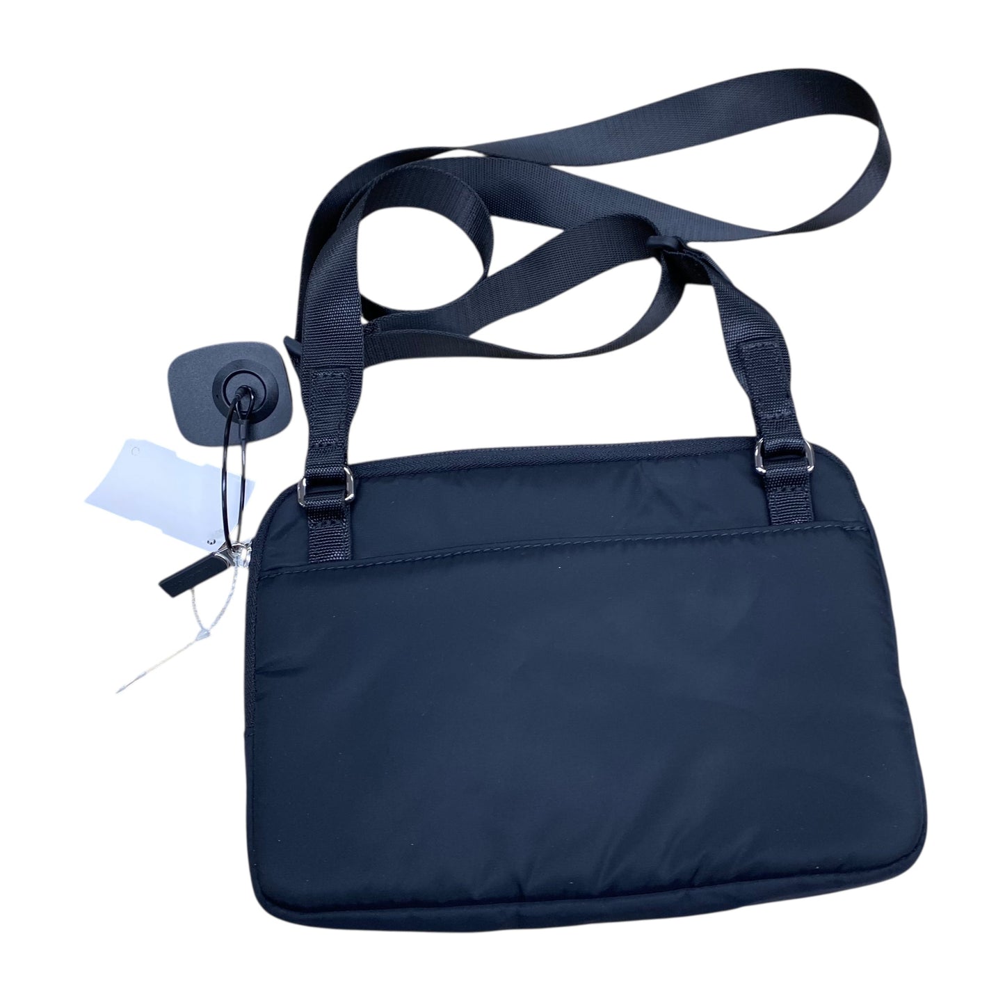 Handbag By Lululemon In Black & Silver, Size:Medium