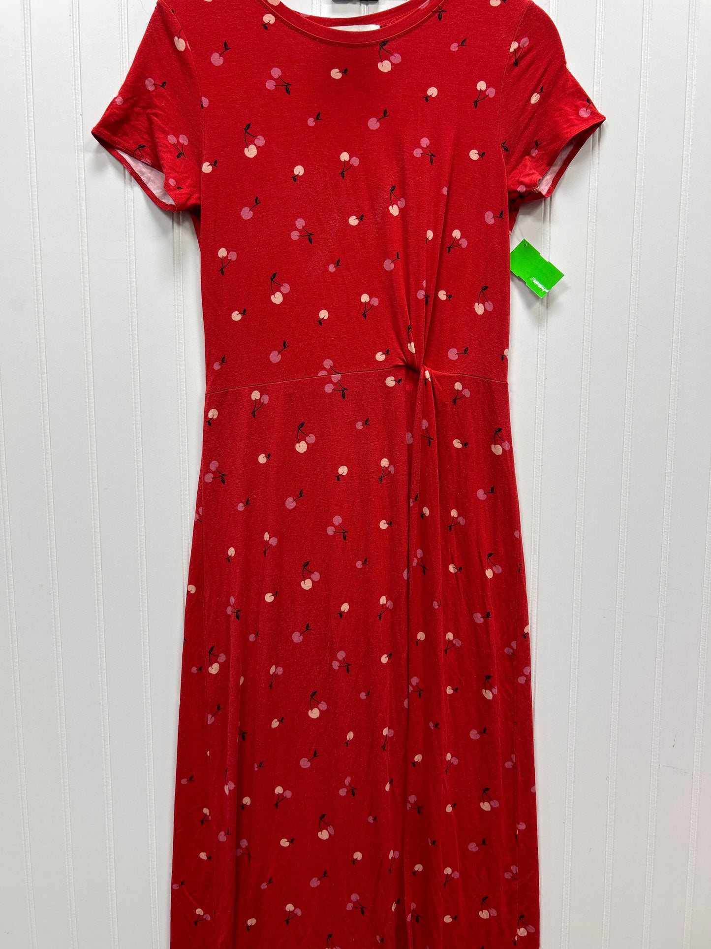 Dress Casual Maxi By Loft In Red, Size:Xs