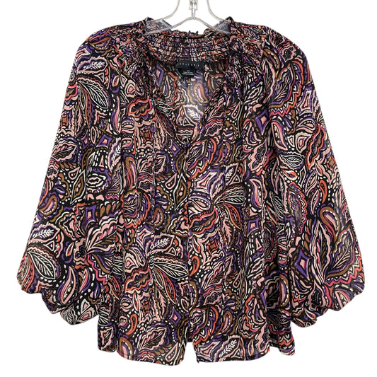 Top 3/4 Sleeve By Sanctuary In Multi, Size:Xs