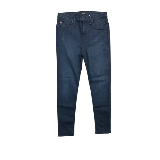 Jeans Skinny By Hudson In Blue Denim, Size:12