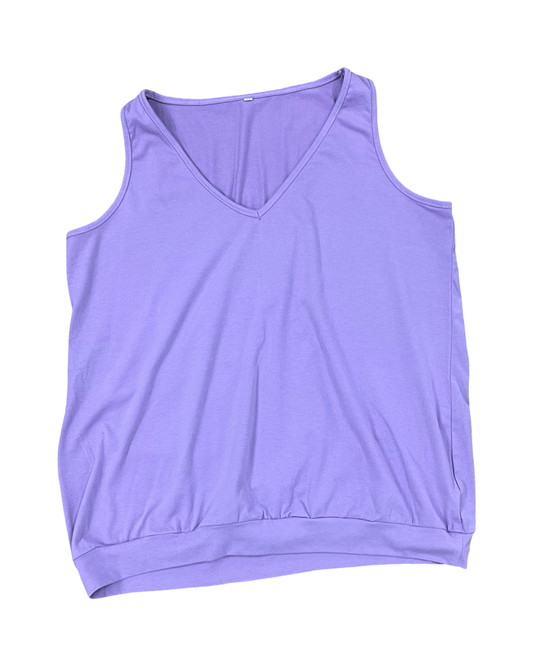 Top Sleeveless By Clothes Mentor In Purple, Size:M