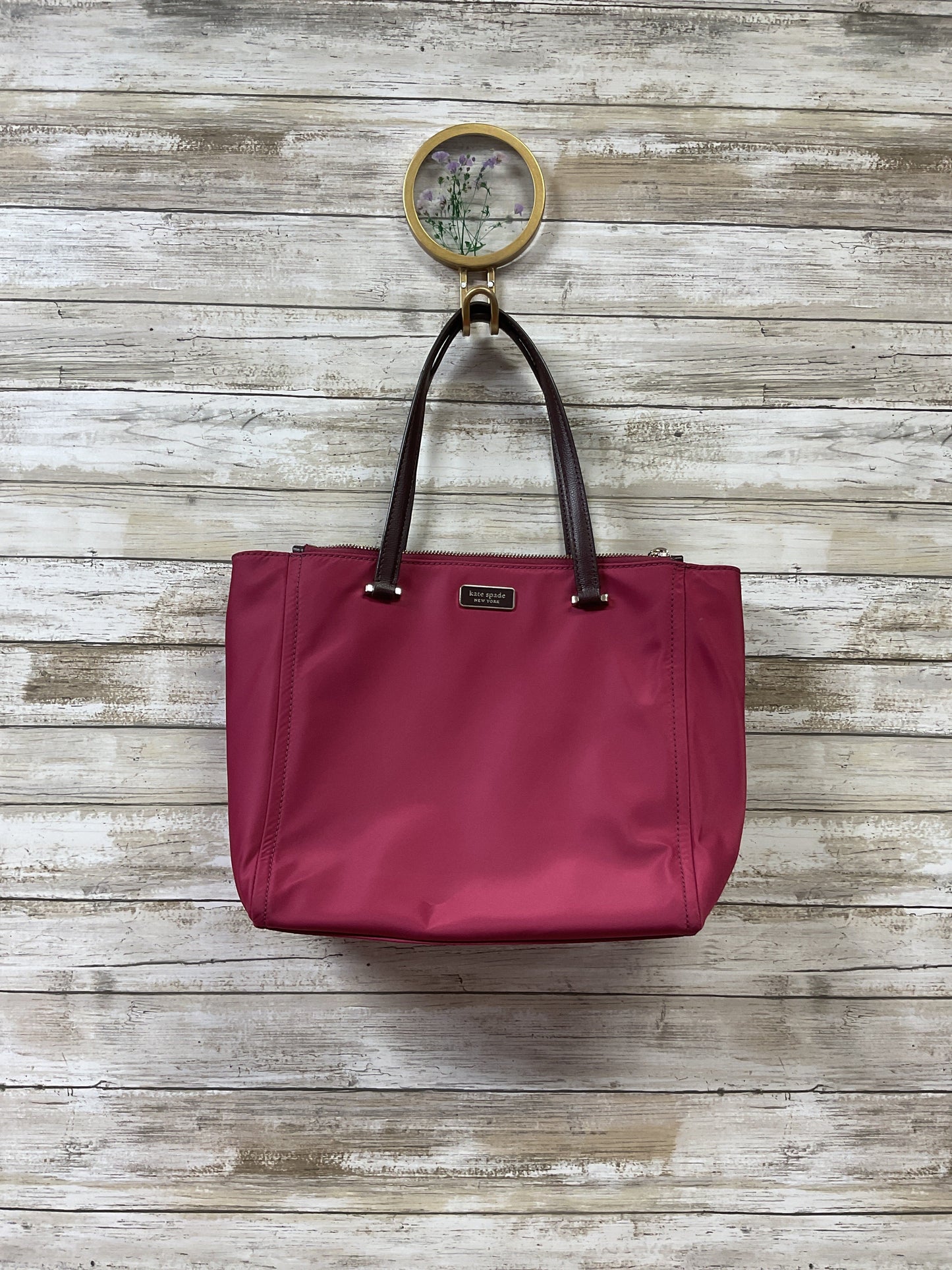 Handbag Designer By Kate Spade In Purple, Size:Medium