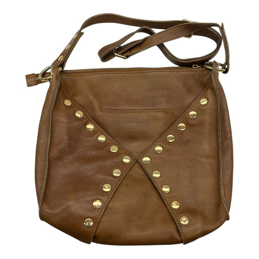 Crossbody Leather By Hammitt In Brown, Size:Medium